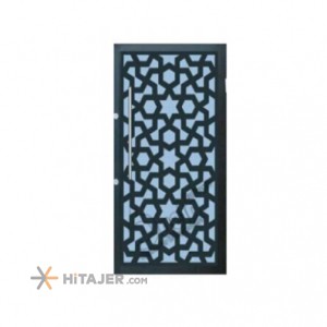 Paya Alborz laser cut metal door with 2mm diameter code 048