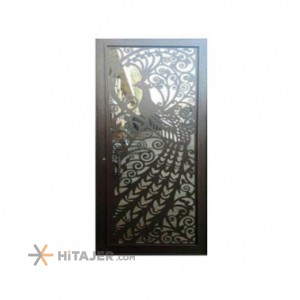 Paya Alborz laser cut metal door with 3mm diameter code 050