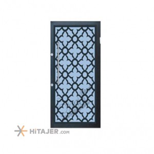 Paya Alborz laser cut metal door with 3mm diameter code 042