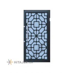 Paya Alborz laser cut metal door with 3mm diameter code 054