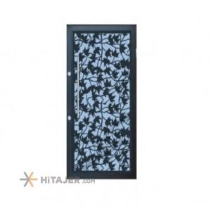 Paya Alborz laser cut metal door with 3mm diameter code 046