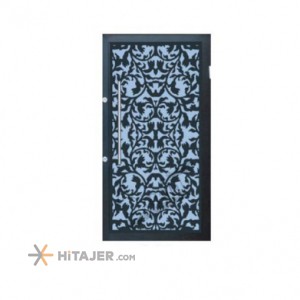 Paya Alborz laser cut metal door with 2mm diameter code 045