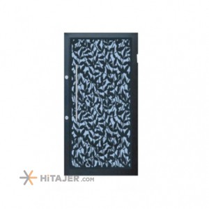 Paya Alborz laser cut metal door with 2mm diameter code 052