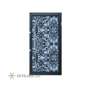 Paya Alborz laser cut metal door with 3mm diameter code 043