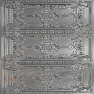 کاشی دکور برجسته نقره ای تبریز مدل بی اند