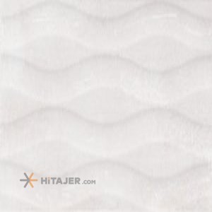 کاشی سفید برجسته تبریز مدل الیت