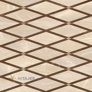 کاشی دکور بژ برجسته تبریز مدل آنتیک