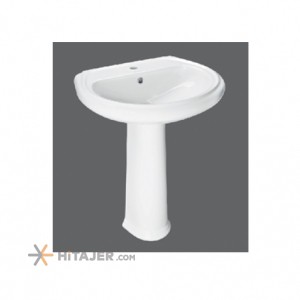 Chini Cord grade 1 pedestal wash basin Jasmin model 45 cm