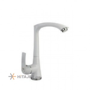 Rassan white  kitchen faucet model Lotus
