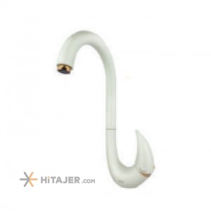 Rassan white  kitchen faucet model Hypo