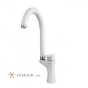 Rassan white  kitchen faucet model Atis