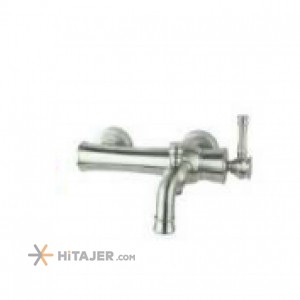 شیر دوش حمام راسان مدل الیزه کروم مات