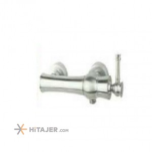 شیر آفتابه راسان مدل الیزه کروم مات