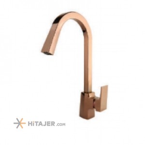 شیر ظرفشویی راسان مدل النا رزگلد