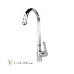 Rassan chrome sadaf kitchen faucet