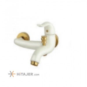 شیر دوش حمام راسان مدل اکتاو سفید