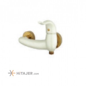 شیر آفتابه راسان مدل اکتاو سفید