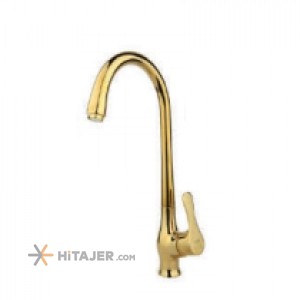 Rassan gold kitchen faucet model Sadaf