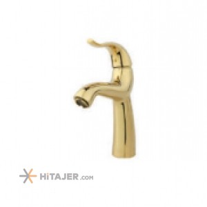 شیر روشویی راسان مدل اکتاو طلایی