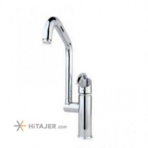 Rassan chrome kitchen faucet model Titanium