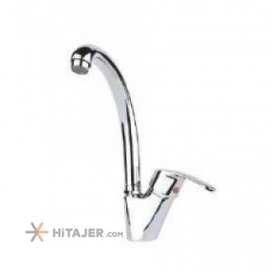 Rassan Helia chrome kitchen faucet