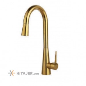 Rassan Sarina matte gold shower sink faucet