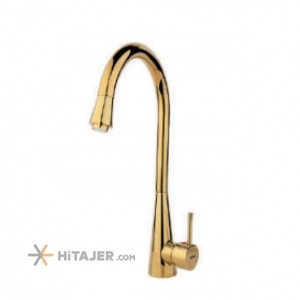 Rassan Sarina matte gold sink faucet