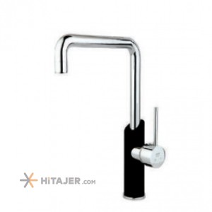 Rassan black sink faucet Shimer model