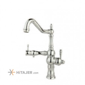 شیر سینک اهرمی راسان مدل لیزا کروم