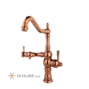 Rassan rose gold sink faucet model liza