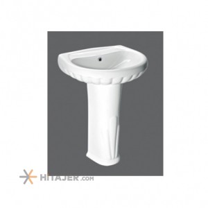 Chini cord grade 1 pedestal washbasin Monica model 50 cm