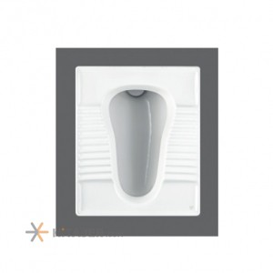 Chini Cord grade 1 flat asian toilet Lili model 20cm