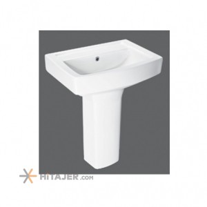 Chini cord grade 1 pedestal washbasin Daphne model 56 cm