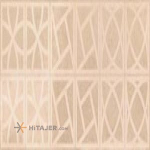 کاشی بژ گل دکور تبریز مدل مینتو