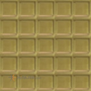 Tabriz Tile Gold Matt Relief Decor Rio model