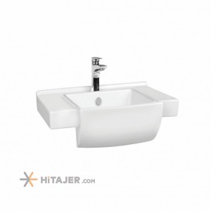 Morvarid sanitary romina 70 cm countertop cabinet wash basin