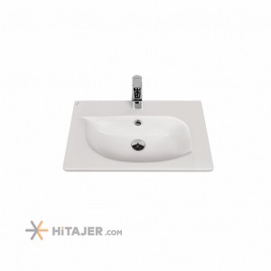 Morvarid sanitary capris 66 cm countertop cabinet wash basin