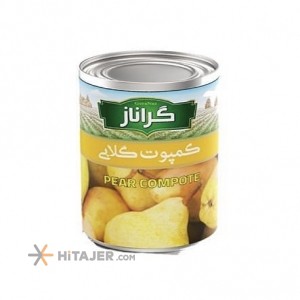 Geranaz Pear compote 400 gr