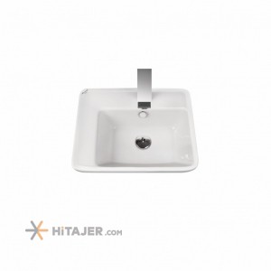 Morvarid sanitary ayda 51 cm countertop stone wash basin
