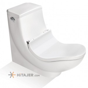 Morvarid sanitary Waterfall Medical Water Closet Silvia Model 77 cm