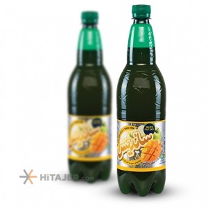 نوشیدنی سیب انبه گازدار ساندیس 1 لیتر