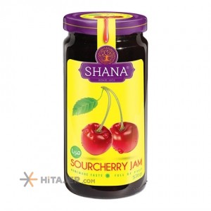 Shana bottle sour cherry jam 570 g
