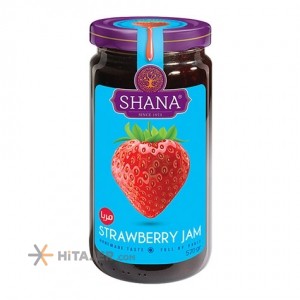 Shana bottle strawberry jam 570 g