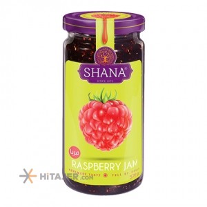 Shana bottle raspberry jam 570 g