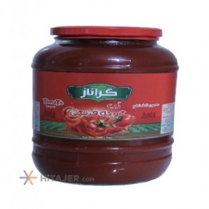 Geranaz tomato paste 1600 gr Iran Export Market