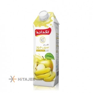 Takdaneh Apple and Banana Nectar 1 liter