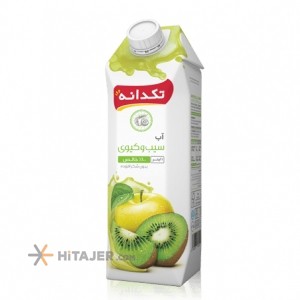 Takdaneh Apple and Kiwi Juice 1 liter