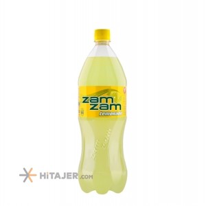 نوشابه خانواده پت با طعم لیموناد زمزم یک و نیم لیتری