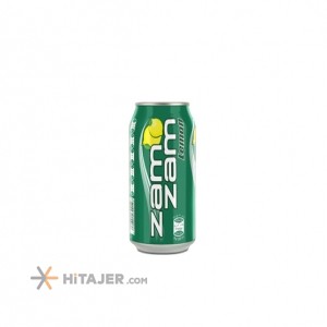 نوشابه قوطی با طعم لیمو لیمویی زمزم 330 سی سی