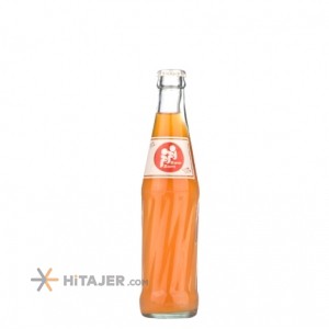 نوشابه شیشه ای با طعم پرتقال زمزم 250 سی سی